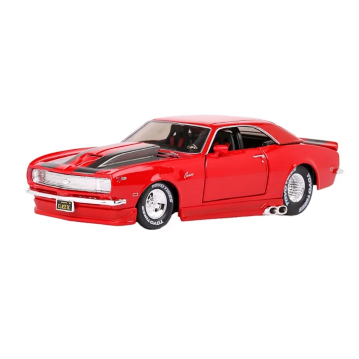 Макет на автомобил Chevrolet Camaro Z28 Tuning 1968, червен, Maisto 1/24