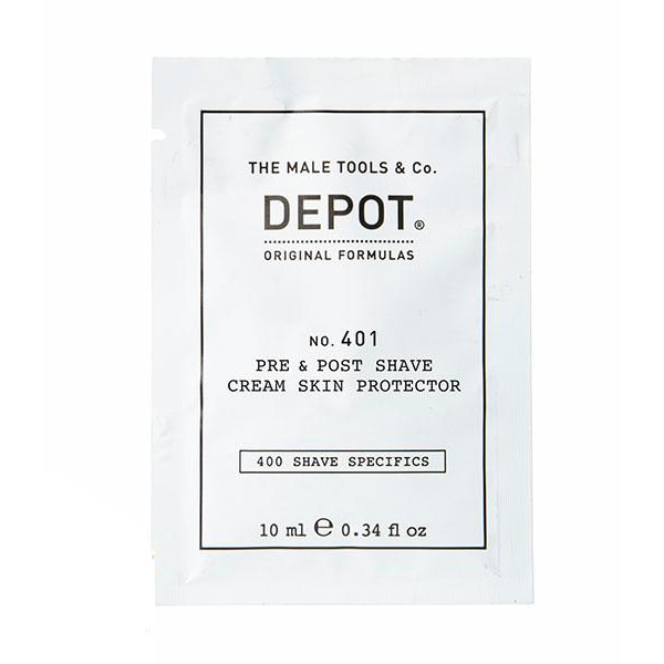 Crema inainte si dupa ras Depot 400, 10ml