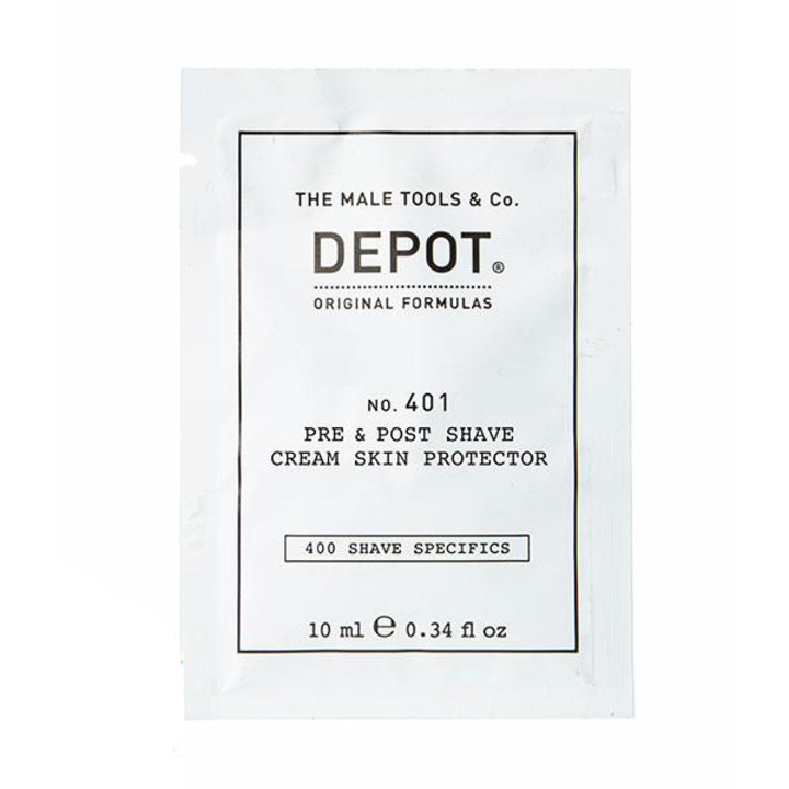 Crema inainte si dupa ras Depot 400, 10ml