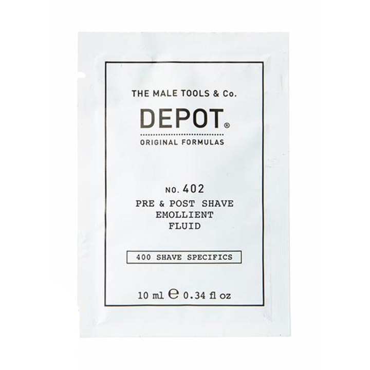 Fluid inainte si dupa ras Depot 400, 10ml