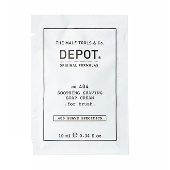 Sapun crema calmant pentru ras Depot 400, 10ml Sapun crema calmant pentru ras Depot 400, 10ml