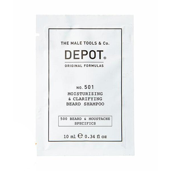 Sampon hidratant pentru barba Depot 500, 10ml