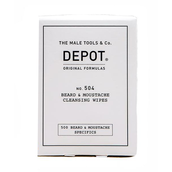 Servetele Depot 500, pentru curatarea barbei, 12 buc