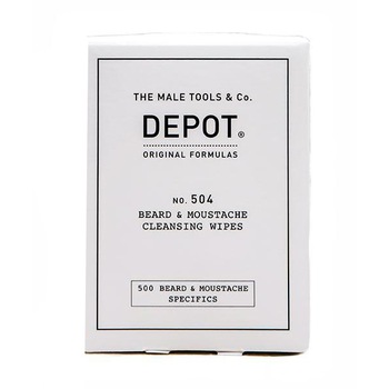 Servetele Depot 500, pentru curatarea barbei, 12 buc Servetele Depot 500, pentru curatarea barbei, 12 buc