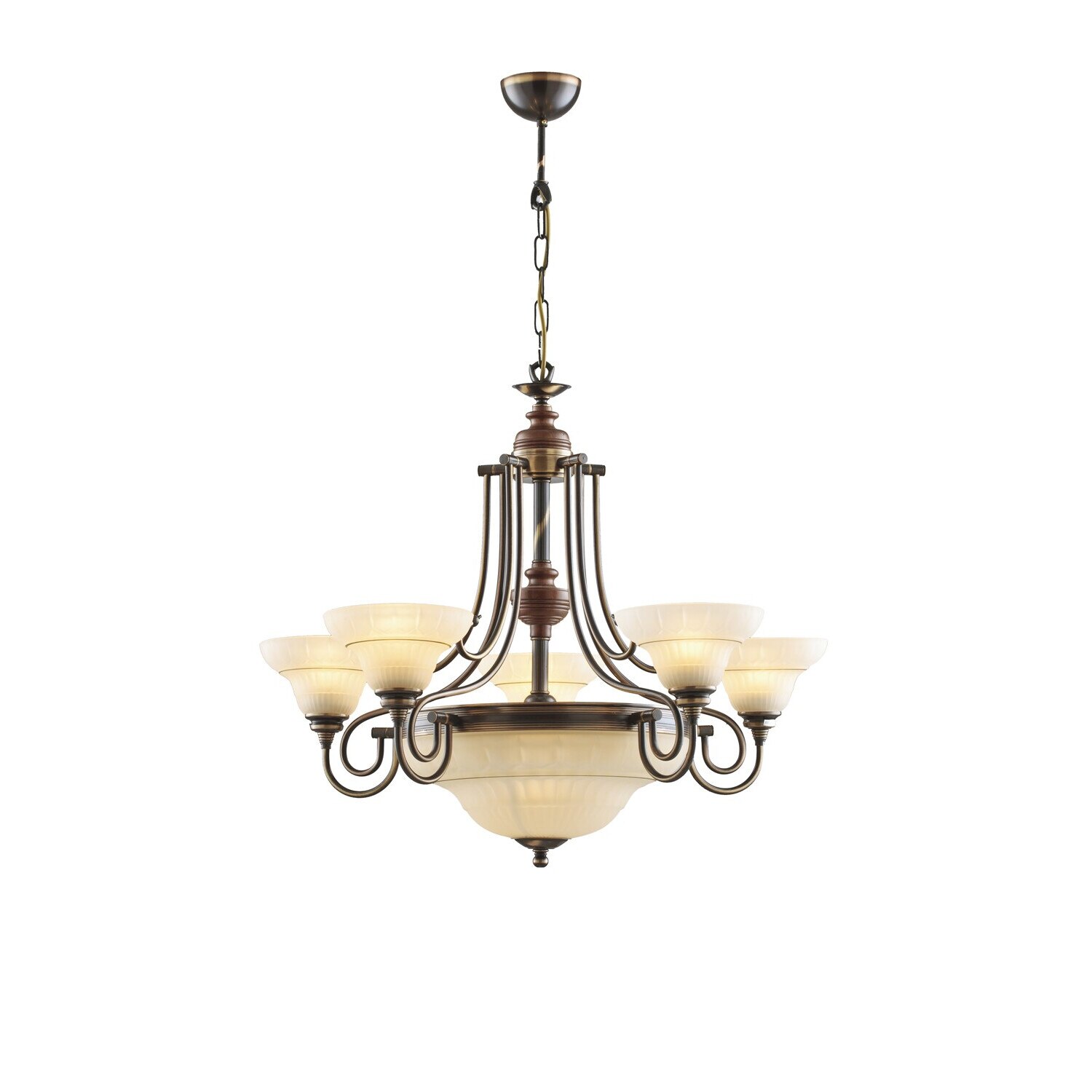 Lustra Avonni AV-1173-5EB, 6x 60 W , E27, Antique