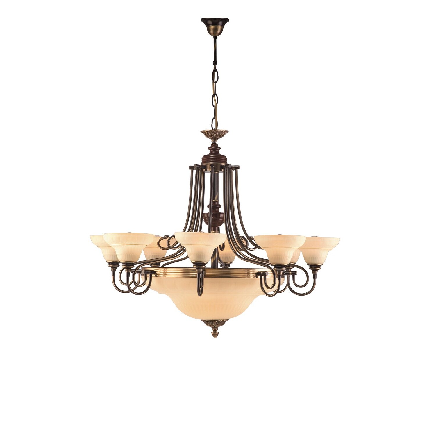 Lustra Avonni AV-1173-8EB,9x60 W,E27,Antique