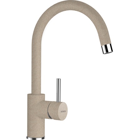 Kit chiuveta Schock Formhaus D-200 1160 x 500 mm si baterie Schock Plutos Sabbia Cristalite