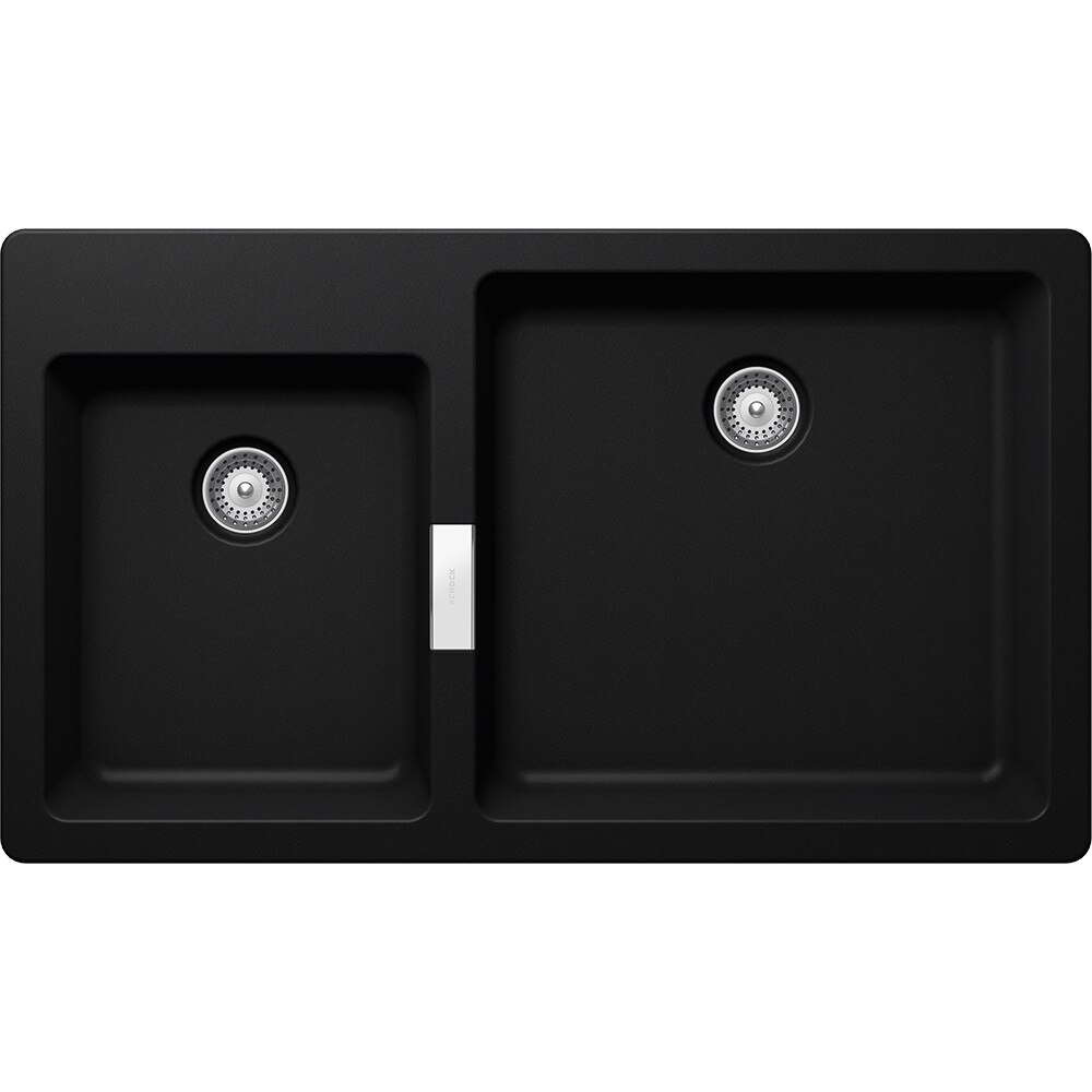 Chiuveta granit Schock Signus N-175 Puro Cristadur 860 x 500 mm, adancime cuva 210 mm, montare pe blat