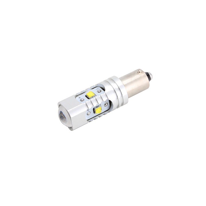 Led auto BAX9S Canbus 30W 12-24V Leduri CREE