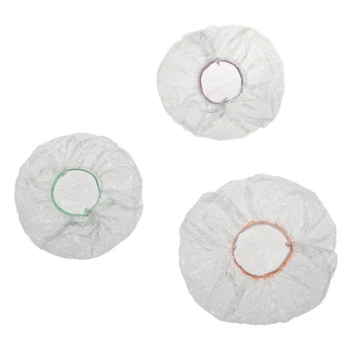 Capace Boluri, Set 30 Bucati, Transparent, Nailon, Doua Marimi