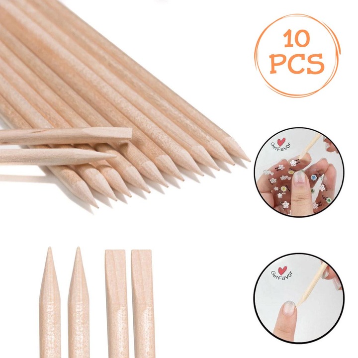 Betisoare manichiura - pedichiura 11.5cm - 10buc