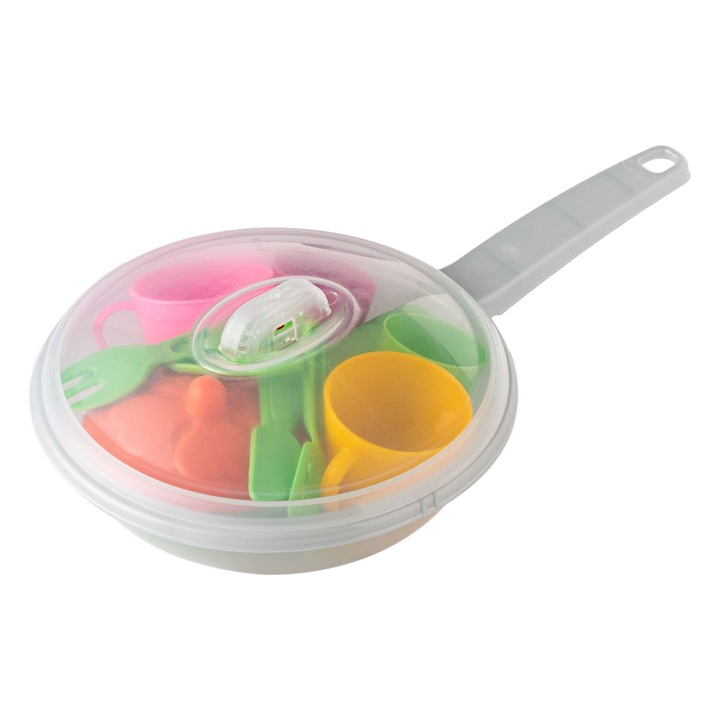 Set de Joaca Tigaie Gri cu Accesorii - 11 piese