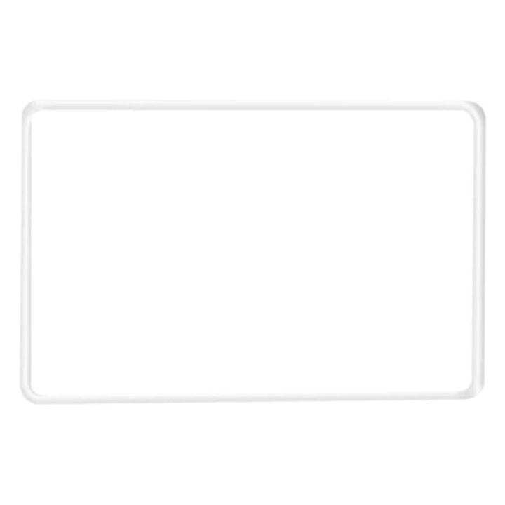 Első képernyővédő burkolat, Tesla Model 3 / Y OPTIM SOLUTION, precíz illeszkedés, teljes védelem, rugalmas, tartós hőre lágyuló elasztomer (TPE) anyag, egyszerű telepítés, egyszerű tisztítás, fehér