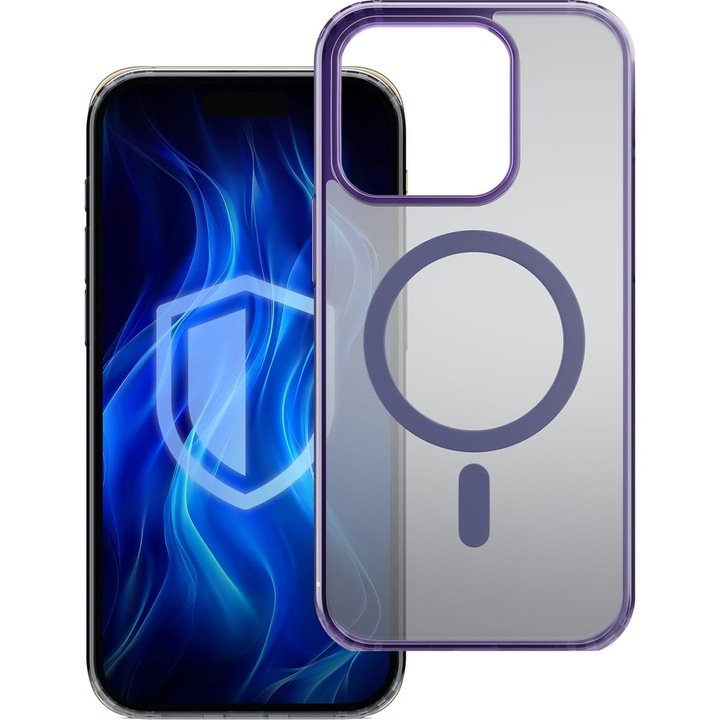 3mk Frosty MagCase Lila Apple iPhone 16 Pro, 270791, Mobiltelefon tok