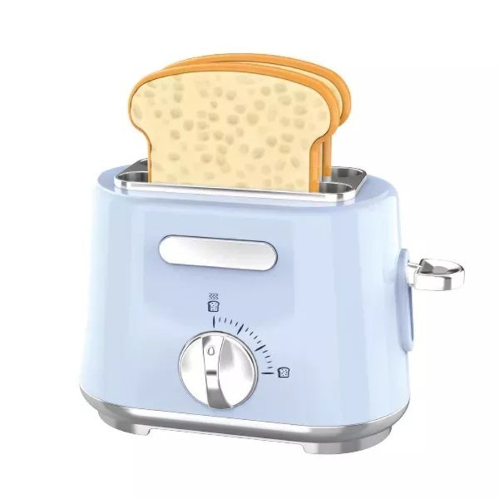 Set Toaster, Manyuk Toys, Albastru