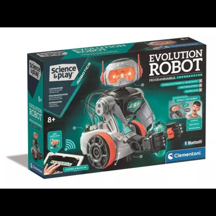 Clementoni: Evolution Robot - Програмируема играчка робот