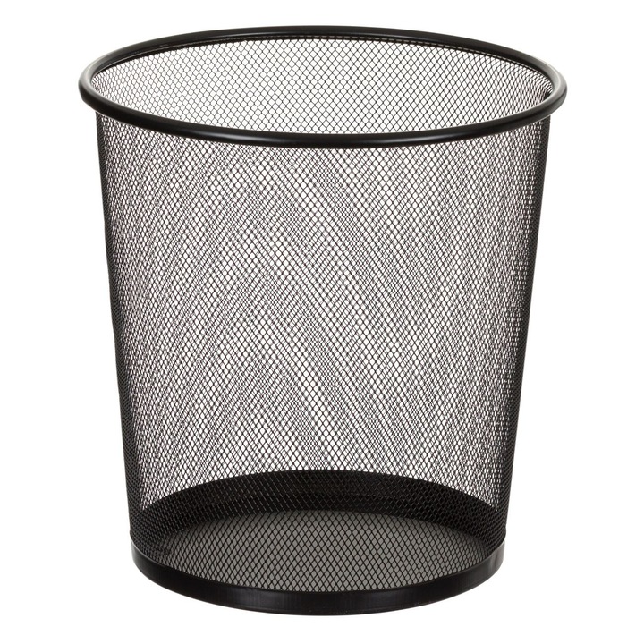 Cos de gunoi metalic pentru birou ø26x28cm - 13l