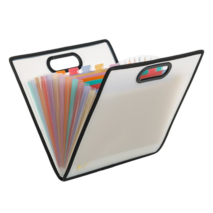 Servieta a4 frosty cu 13 compartimente