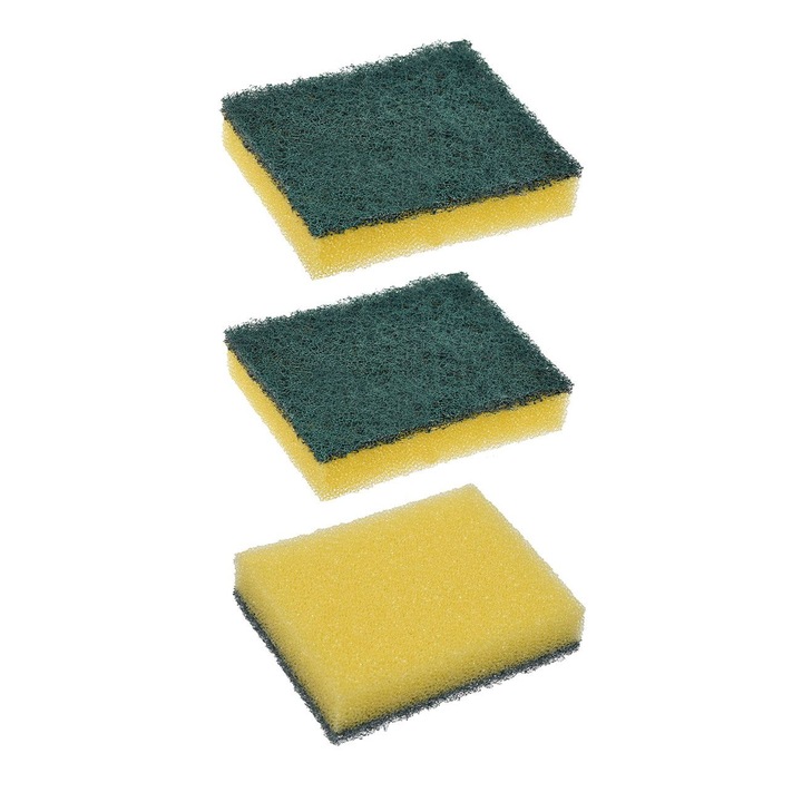 Scotch Brite zöld mosogatószivacs - 3 db