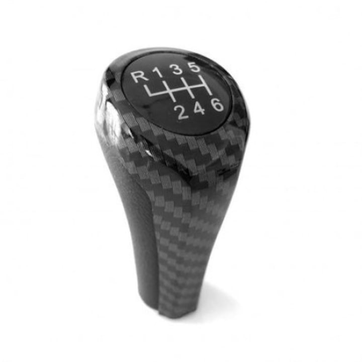 Nuca schimbator de viteze WELUOT, pentru BMW 6 trepte Carbon E46/E60/E90