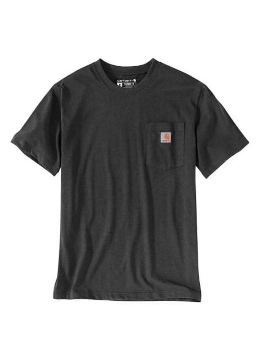 Ferfi polo, CARHARTT, pamut, fekete, Fekete