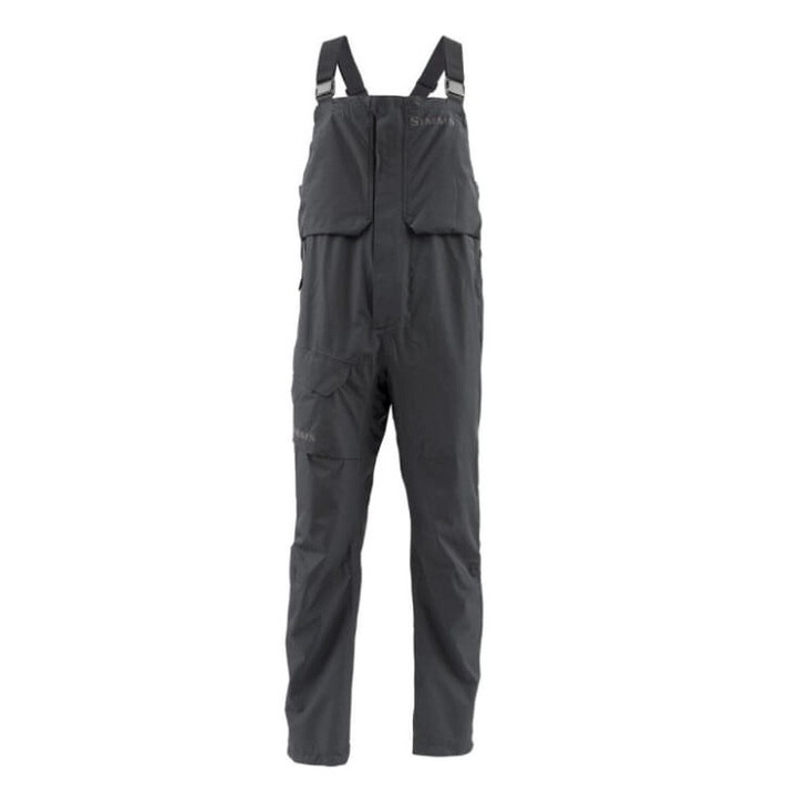 Риболовен гащеризон Simms Challenger Bib, водоустойчив, дишащ, черен, издръжлив материал, XL