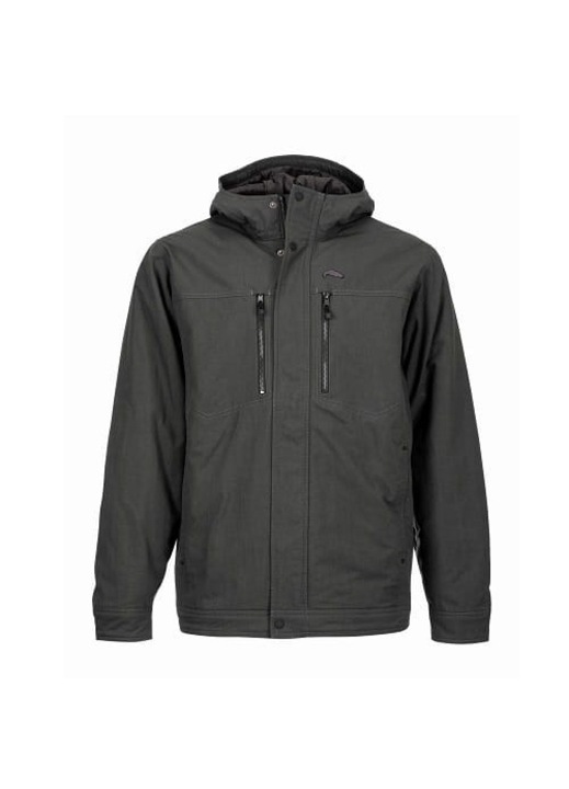 Мъжко яке Dockwear, Simms, найлон, черно