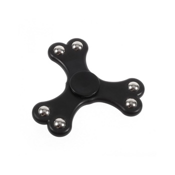 Jucarie antistres Fidget Spinner cu 6 bile, negru Jucarie antistres Fidget Spinner cu 6 bile, negru