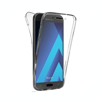 Husa Samsung A5 2017 A520 full body fata + spate ultra-slim 0.3 mm 360° blister Davisop Husa Samsung A5 2017 A520 full body fata + spate ultra-slim 0.3 mm 360° blister Davisop