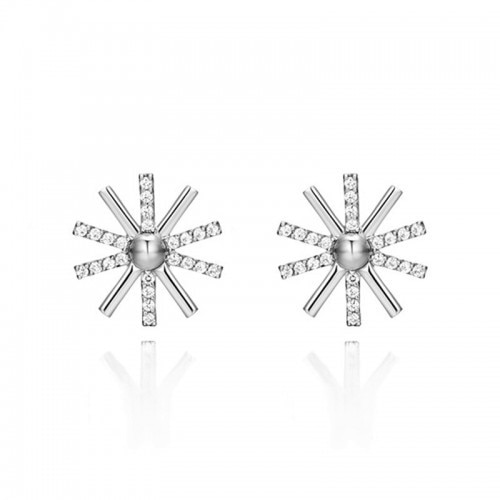 Cercei Argint Bright Stars