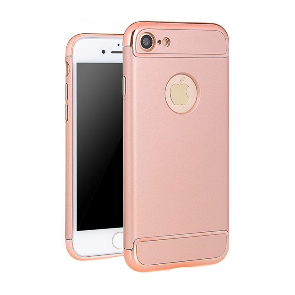 Husa carcasa 3in1 Electroplating pentru iPhone 6 plus, roz