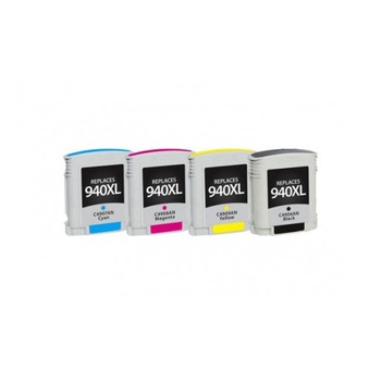 Set 4 cartuse HP 940XL Black,Cyan,Magenta,Yellow compatibile Set 4 cartuse HP 940XL Black,Cyan,Magenta,Yellow compatibile