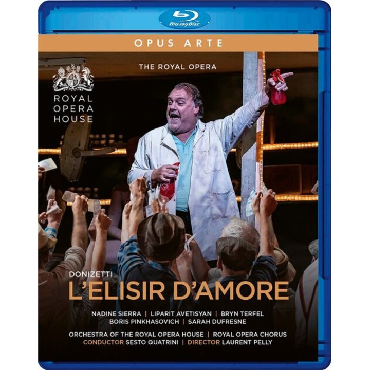 Royal Opera House Orchestra & Sesto Quatrini & Nadine Sierra - Donizetti: L'elisir D'amore (BD)
