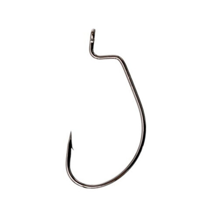 Carlige pescuit Azura Haczyki Finesse Offset Hook #4, pentru momeli moi, dimensiune #4