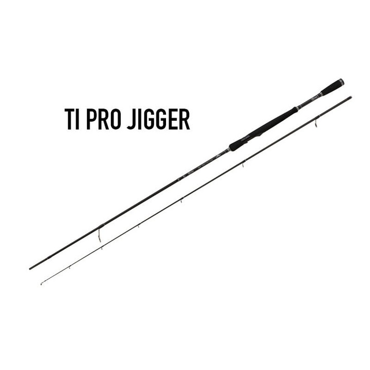 Fox Ti Pro Jigger horgászbot 240cm 15-50g 2 részes, súly 125g, diszkrét design