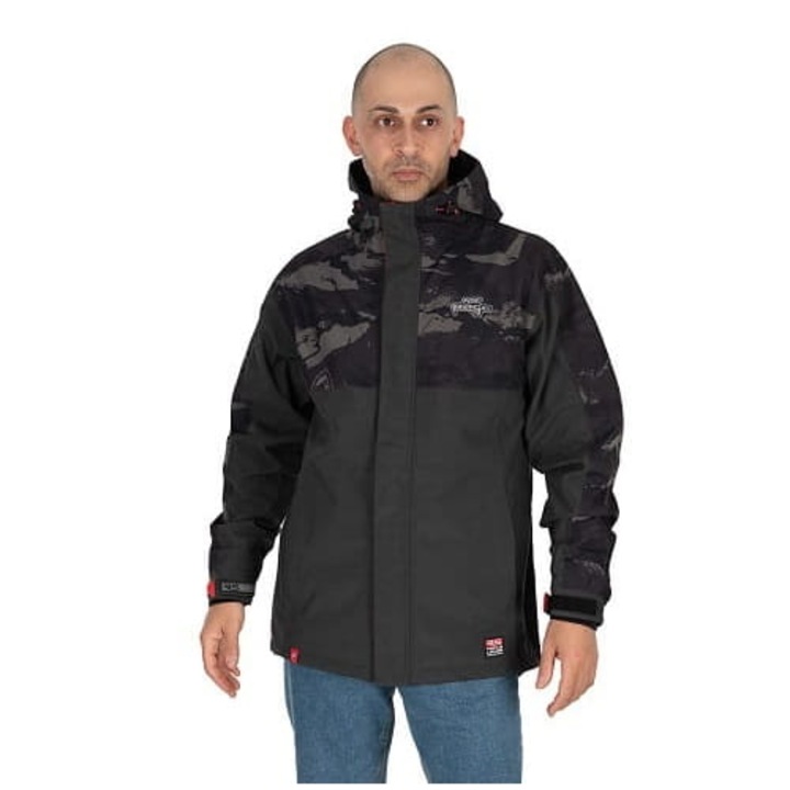 Férfi sportdzseki Rage RS, FOX, nylon/poliészter, fekete