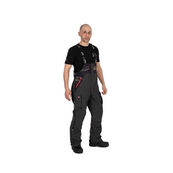 Salopeta protectia muncii pentru barbati Rage Spodnie Triple Layer, FOX, Nylon/Poliester, Negru, L