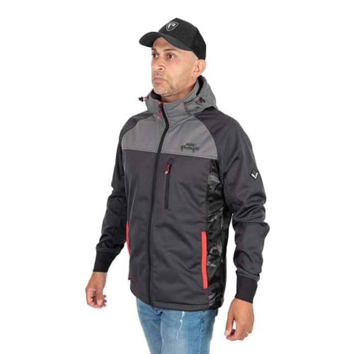 Férfi sportkabát Rage Voyager Windblocker, FOX, poliészter, szürke