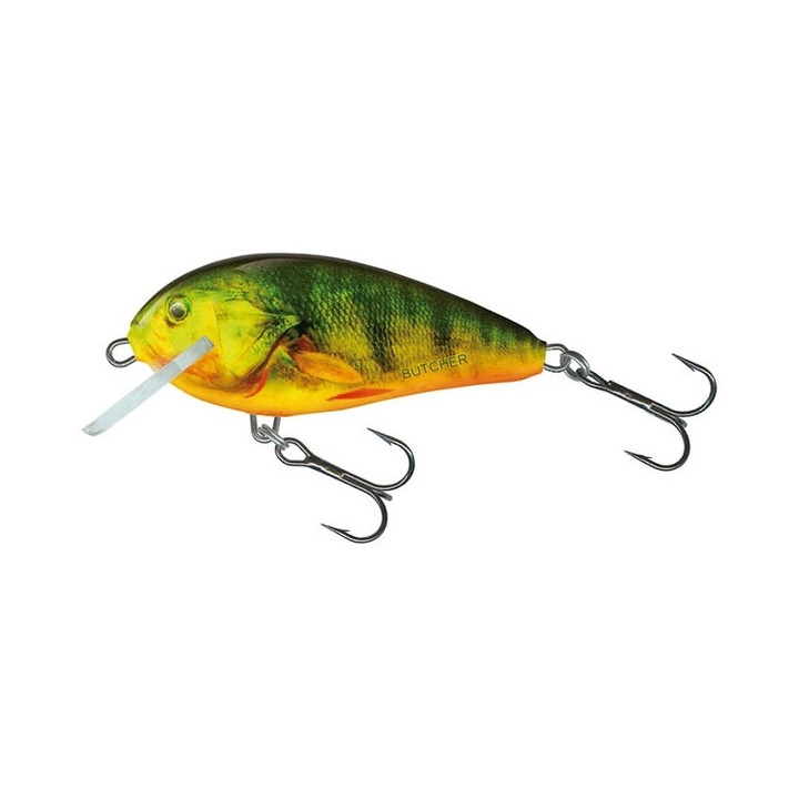 Momeala artificiala, Salmo Butcher 5cm 5g Floating, Supernatural Hot Perch
