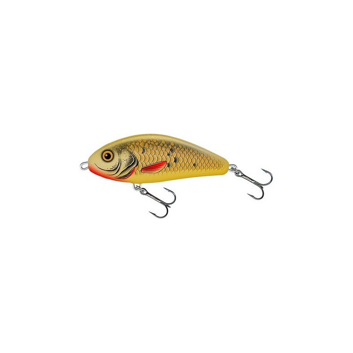 Vobler Salmo Fatso 10cm Plutitor, auriu