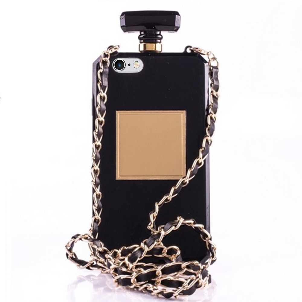 Husa tip sticluta de parfum din TPU dens iPhone 6 / 6S (4.7 inch) Black