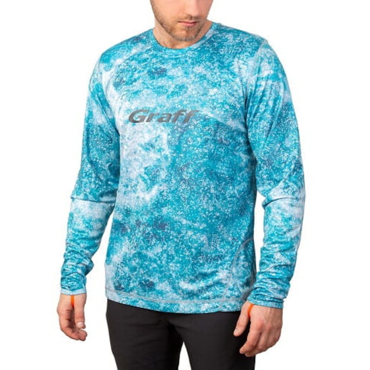 Спортна тениска Graff, GRAFF UPF50, синя, Син