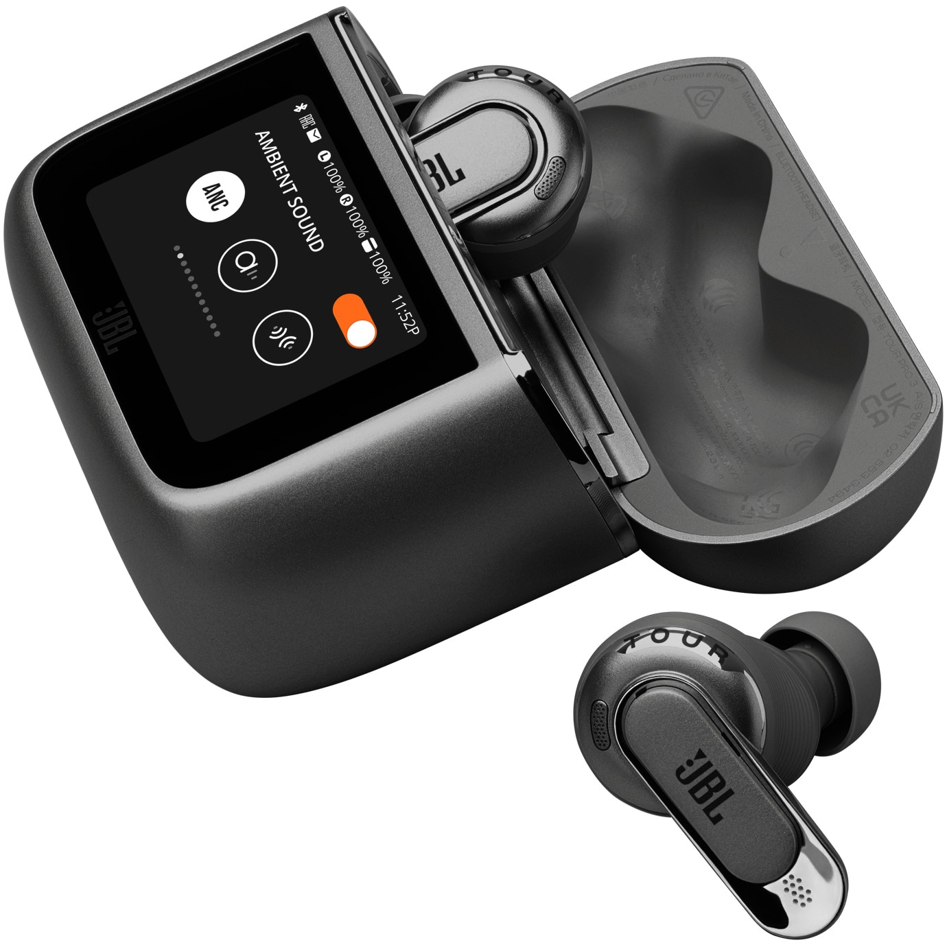 Casti In-Ear JBL Tour Pro 3, True Wireless, Bluetooth, True ANC