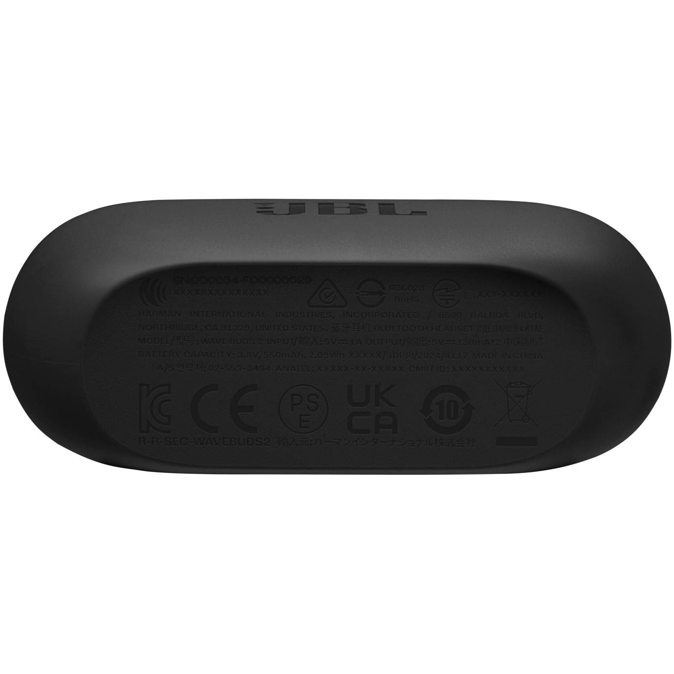 Casti In-Ear JBL Wave Buds 2, True Wireless, Bluetooth, ANC, IP54
