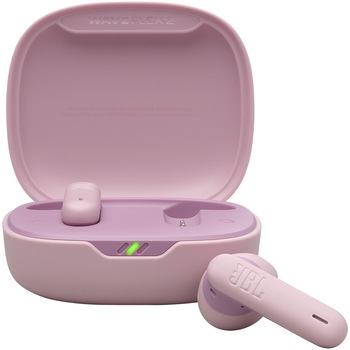 Casti In-Ear JBL Wave Flex 2, True Wireless, Bluetooth, Autonomie 40 ore, Multi-Point, Roz