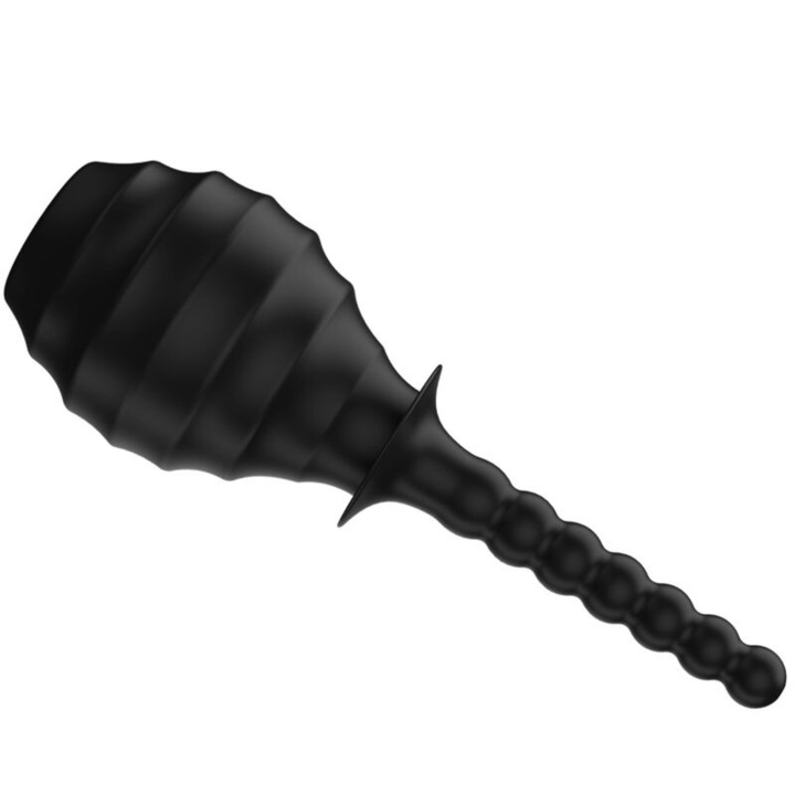 Douche anal, Mr Play, capacitate mare, waterproof, negru, 175x100x80mm