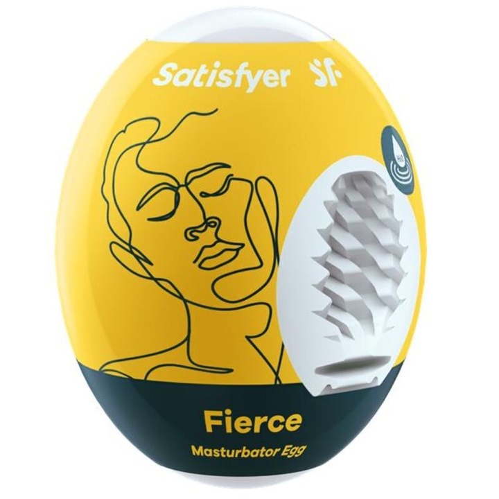 Vagina maszturbátor, Satisfyer Eggs, Fierce, kellemes textúrák