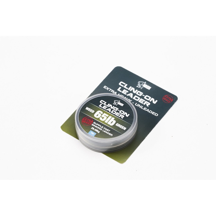 Leader pentru pescuit Nash Cling-On, 65lb, 7m