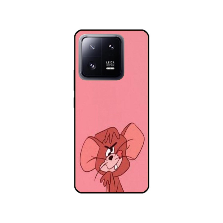 Husa personalizata HQ Print si Folie de Silicon pentru Xiaomi 13 Pro, model Jerry #2, multicolor, S1D1M0105