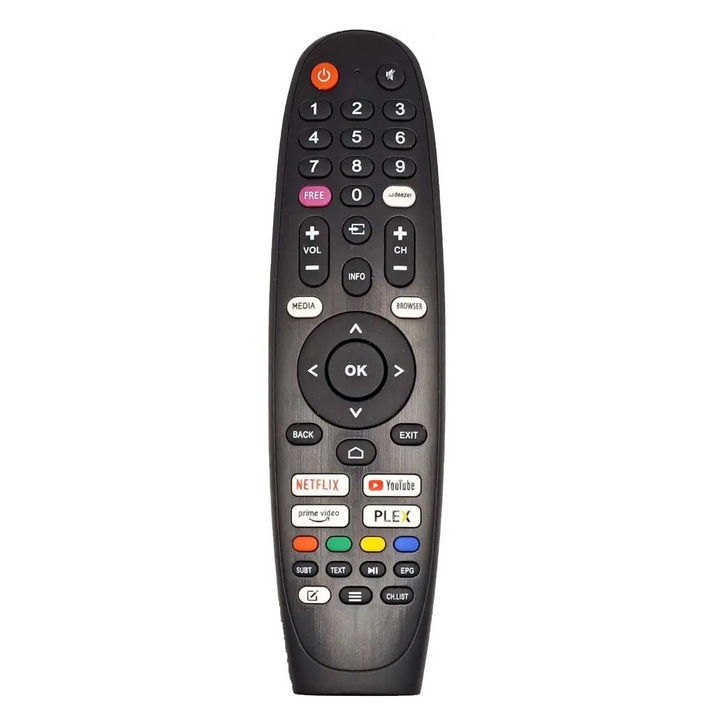 Дистанционно за LCD/LED Allview, Diamant, Vision Touch, Универсално, Черен